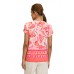 Betty Barclay - 2405 1176 T-shirt kapmouw print fuchsia rood beige.